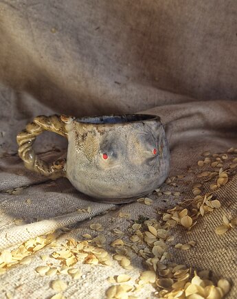 Kubek cycuszki na kawę, kubek Rzeźba kobieta, cappuccinka cycuszek