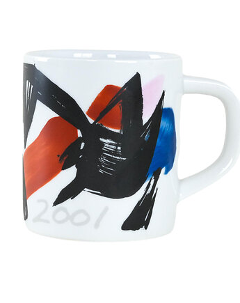 Kubek porcelanowy, duński design, 2001r., Mogens Andersen, Royal Copenhagen, Przetwory design