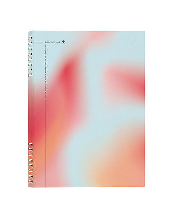 NOTES GRADIENT DZIŚ  B5  160 stron  SZARE KROPKI, Coverlover