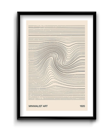 Plakat Minimalist Art No.1, Bury Lis