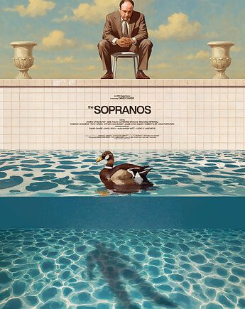 The Sopranos x print, Justyna Frąckiewicz