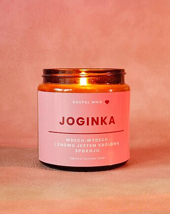 Świeca sojowa JOGINKA, SOy