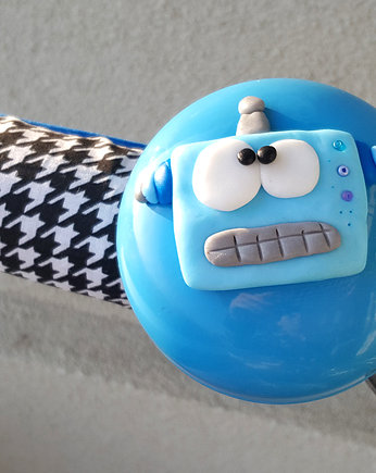 Niebieski dzwonek ROBOT, pan pompka