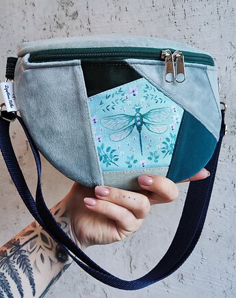 Nerka półksiężyc ważka patchwork, Zapętlona Nitka
