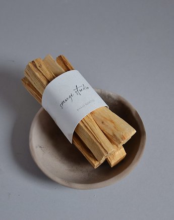 Palo Santo + podstawka DUST 01 zestaw, smugi studio
