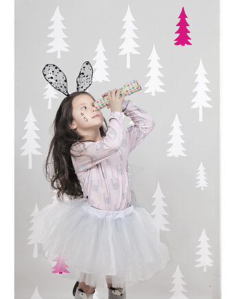 Tapeta dla dzieci las- Pink Forest, Humpty Dumpty Room Decoration