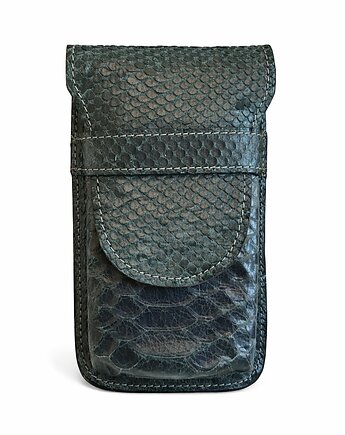 Etui na pióro długopis  podwójne K4zielone krok, Lamato