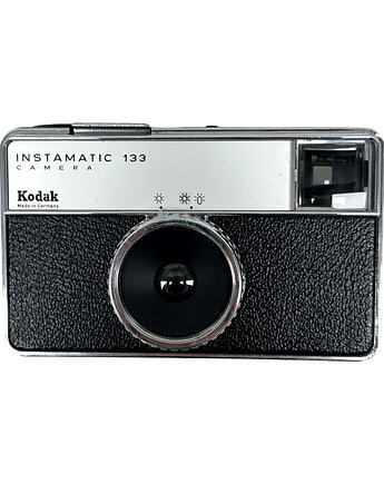 Niemiecki Aparat KODAK INSTAMATIC 133 z Etui Lata 60. Sprawny Mechanicznie, Good Old Things