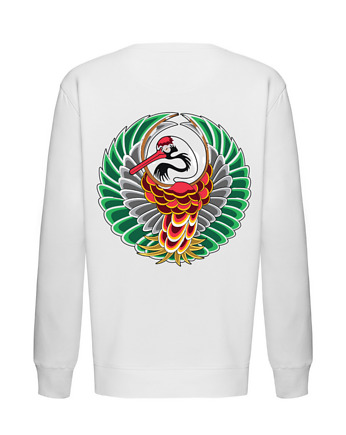 White Birdy  hoodie, Dominika Syczyńska