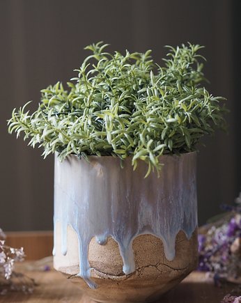 Osłonka doniczka ceramiczna, Velvet Craft