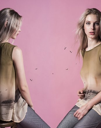 bluzka z nadrukiem, Magdalena Koziej
