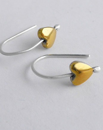 Kolczyki Serduszko, Katarzyna Kaminska ART