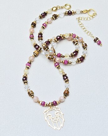 Naszyjnik Kamykowy Lew, ILEA