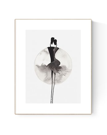 Obraz 30X40 cm malowany ręcznie, MiniMalArt