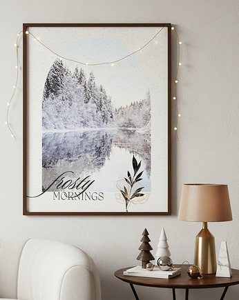 Plakat Frosty mornings, Well Done Shop