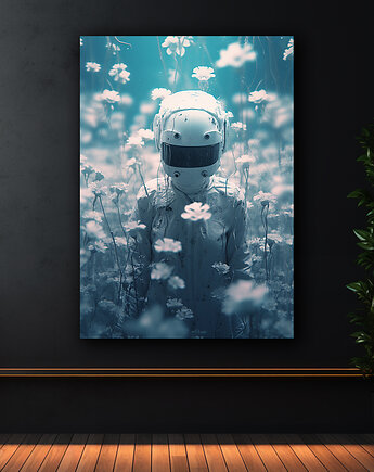 Sztuczna natura - Plakat - Druk - Abstrakcja, Surrealizm, Loft #3, Black Sapphire Art