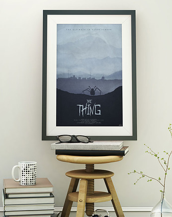 The Thing - Coś - plakat 50x70 cm fine art, minimalmill