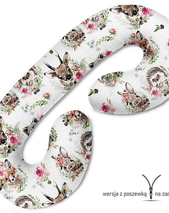 Poduszka ciążowa do spania i karmienia Jelonki, Baby Love Decor