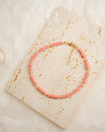 Bransoletka na nogę na kostkę z lawy wulkanicznej, Maybe Jwlr