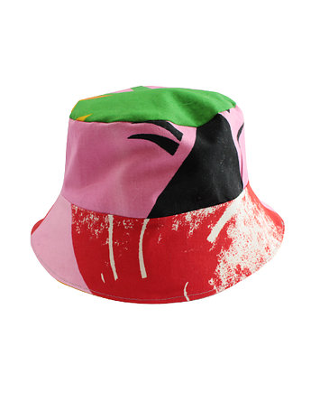 Dwustronny bucket hat kapelusz kubełkowy czapka rybacka składany kapelusz, assembleage