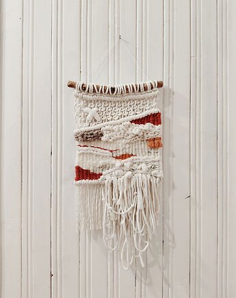 Mała makrama z wełną, BohoHome