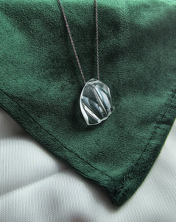 Naszyjnik "Kryształ", MOKA Studio Glass