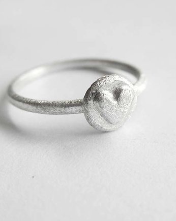 Pierścionek serduszko, Katarzyna Kaminska ART