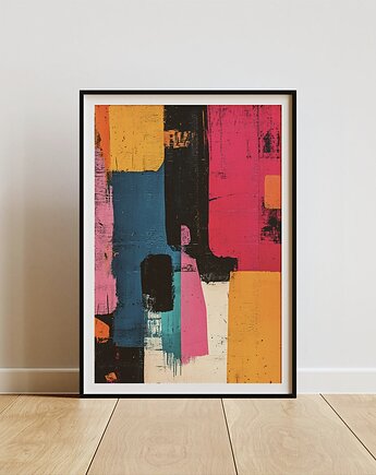 Plakat - Abstrakcyjny zamęt, Harry Monkey