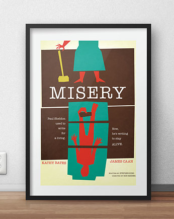 Plakat Misery, minimalmill