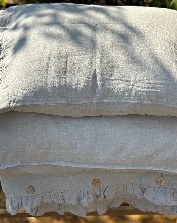 Komplet poszewek z naturalnego lnu, Nature Bed
