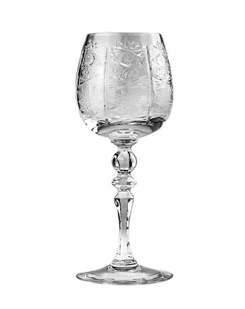 Kryształowe kieliszki do białego wina 6 sztuk MAZOWIA, Niemen Crystal