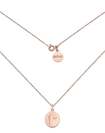 Medalion z różowego złota Body N1, SOTHO