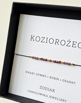 Zodiak bransoletka KOZIOROŻEC, Chmolowska Jewellery