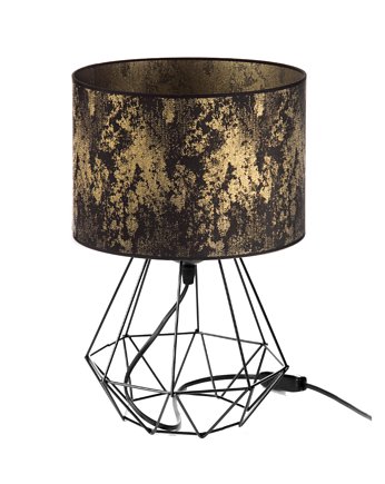 Luksusowa lampa stojąca- nowy abażur pozłacany, SkyLighting