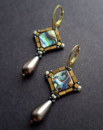 Kolczyki w barwach muszli no2, Motywator Eweliny