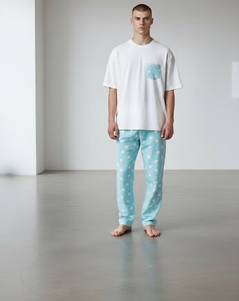 Piżama Unisex bawełniana w lody, HisOutfit