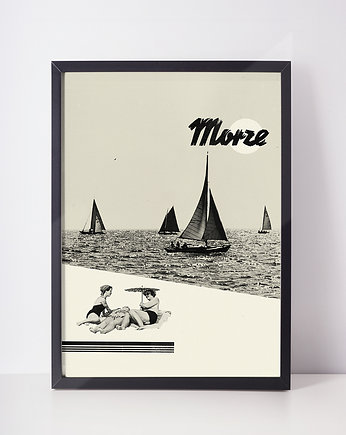 Plakat  // morze //  a3, Klawe Rzeczy