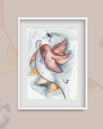 Plakat A3 "Circus Bird", Pookys world