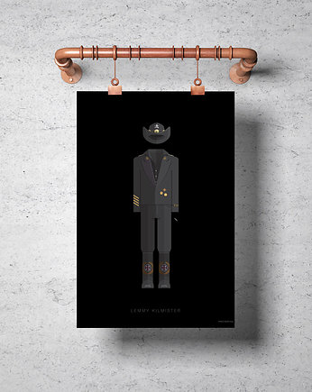 Plakat Lemmy Kilmister, minimalmill