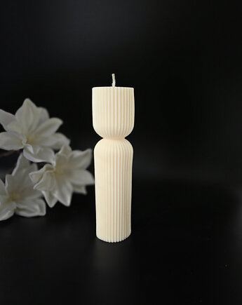 Świeca sojowa Westyna - kolumna wysoka, nejmi candles