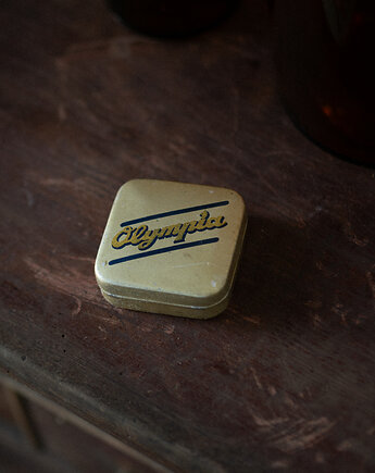 Świeca vintage Olympia puzderko vintage, jaramsię