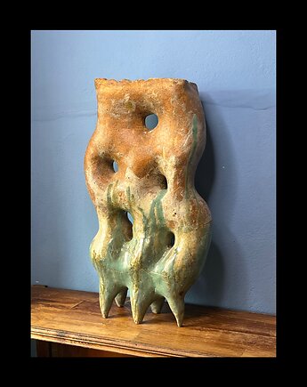 Rzeźba ceramiczna - Figura Ucięta, DOBROWOLSCY