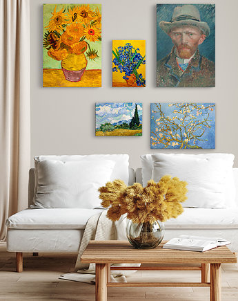 Zestaw obrazów na płótnie TAPETAMA  reprodukcja Vincent Van Gogh, TAPETAMA