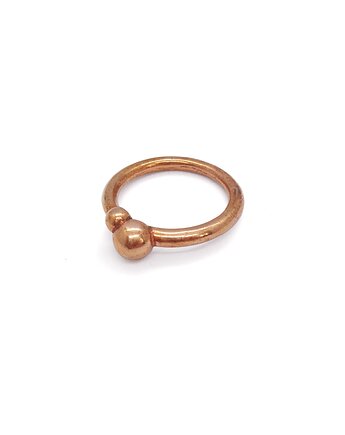 Pierścionek SPHERE / copper ring, Filimoniuk