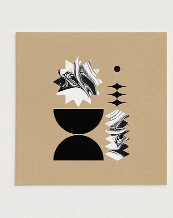 Vase / Oryginalna grafika wazy / poster print / plakat, Alina Rybacka