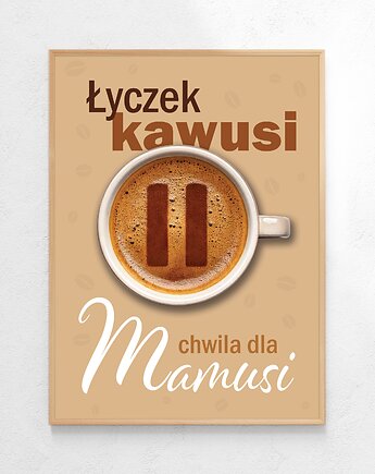 Plakat Chwila dla Mamusi, Czamarska grafika