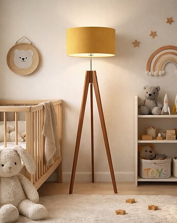 Nowoczesna lampa stojąca na trójnogu HAITI KIDS do pokoju dziecka, LYSNE