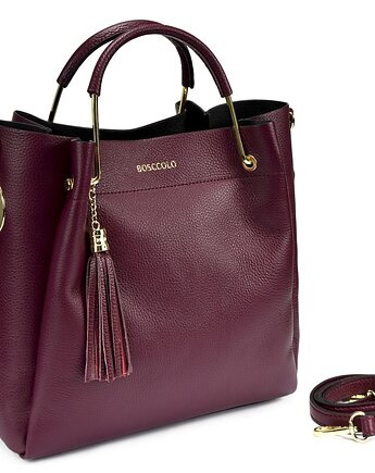 Torba skórzana Shopper (5289), BOSCCOLO