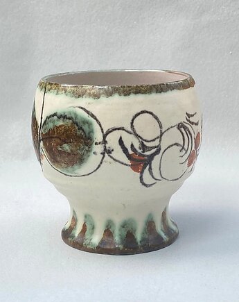 Wazon kielich ceramiczny, AgiTo Pracownia Artystyczna