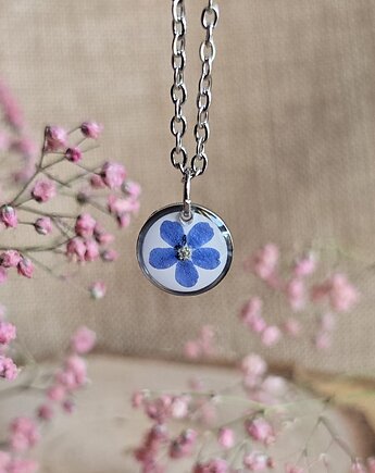 Zawieszka z niezapominajką, zkwiatem